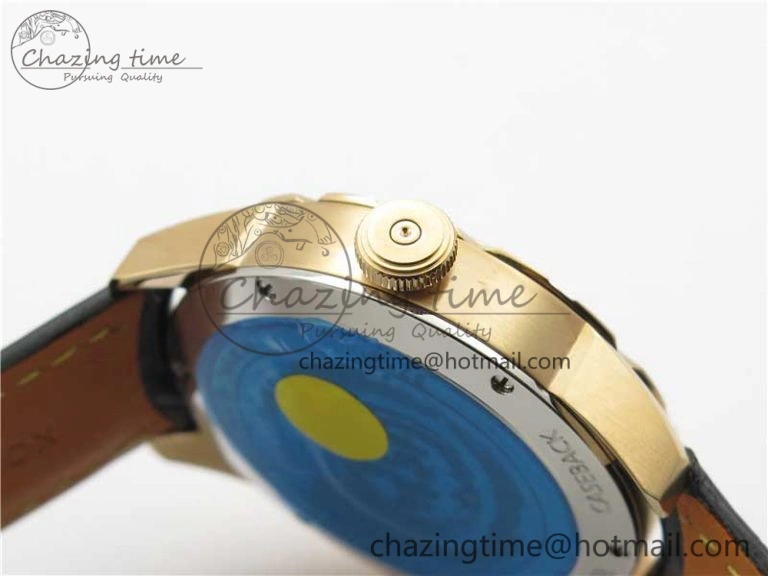 Konstantin Chaykin Joker RG TWF Best Edition Orange Pumpkin Dial on Black Leather Strap NH35A