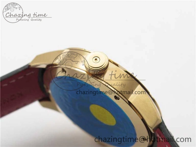 Konstantin Chaykin Joker RG TWF Best Edition Pink Pig Dial on Black Leather Strap NH35A