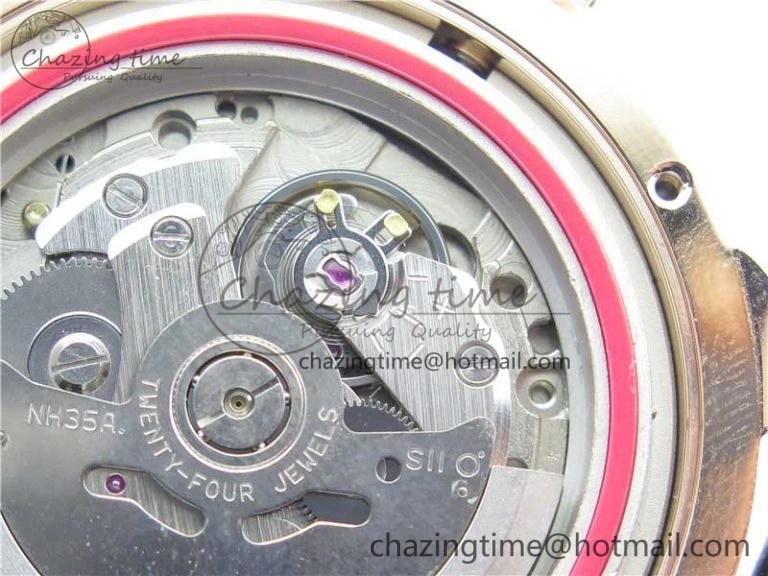 Konstantin Chaykin Joker RG TWF Best Edition Pink Pig Dial on Black Leather Strap NH35A