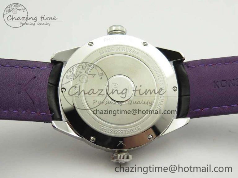 Konstantin Chaykin Joker SS Joker Dial Blue Inner Bezel on Black Leather Strap NH35A