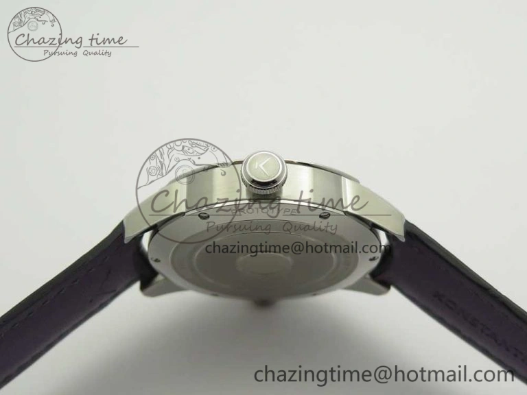 Konstantin Chaykin Joker SS Joker Dial Green Inner Bezel on Black Leather Strap NH35A