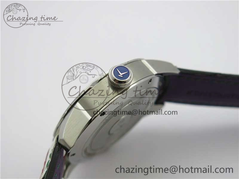 Konstantin Chaykin Joker SS TWF Best Edition Joker Dial Green Inner Bezel on Leather Strap NH35A V3