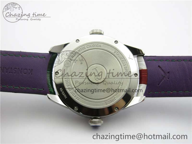 Konstantin Chaykin Joker SS TWF Best Edition Joker Dial Green Inner Bezel on Leather Strap NH35A V3