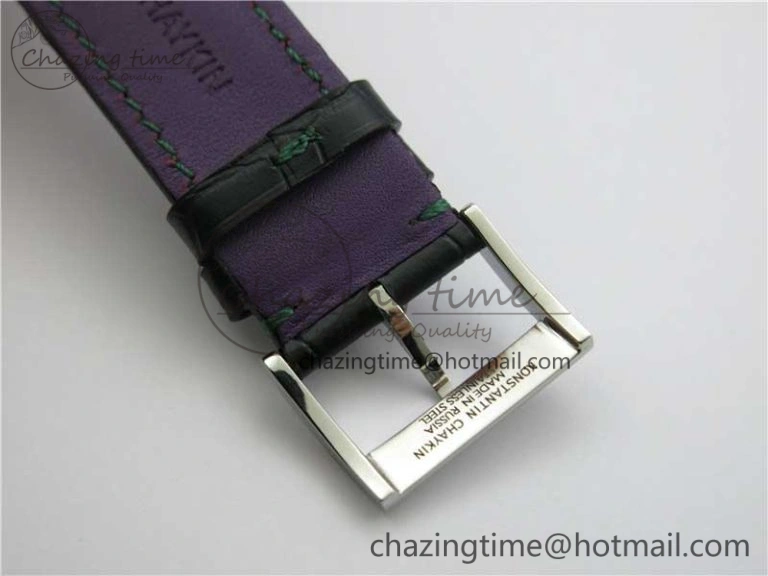 Konstantin Chaykin Joker SS TWF Best Edition Joker Dial Green Inner Bezel on Leather Strap NH35A V3