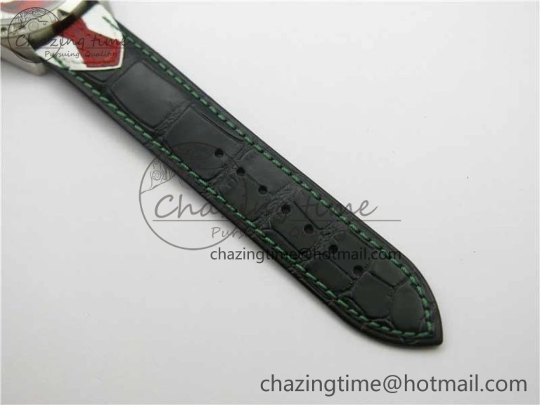 Konstantin Chaykin Joker SS TWF Best Edition Joker Dial Green Inner Bezel on Leather Strap NH35A V3
