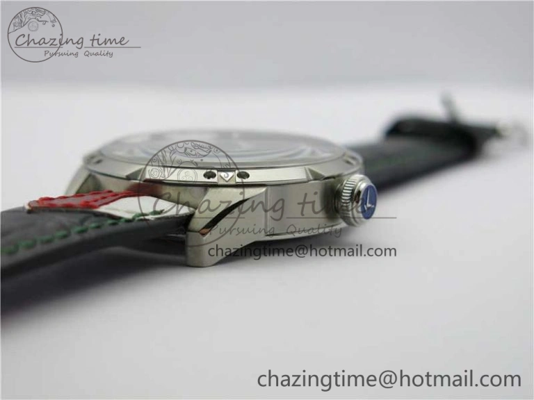 Konstantin Chaykin Joker SS TWF Best Edition Joker Dial Green Inner Bezel on Leather Strap NH35A V3