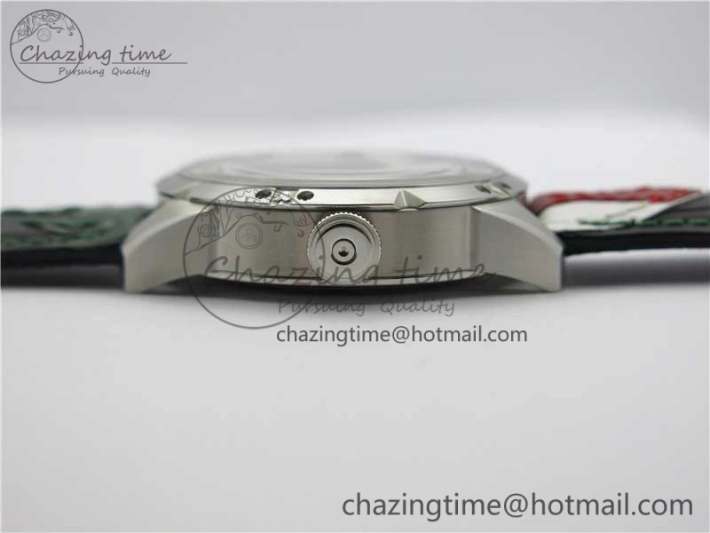 Konstantin Chaykin Joker SS TWF Best Edition Joker Dial Green Inner Bezel on Leather Strap NH35A V3