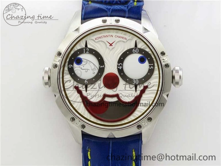Konstantin Chaykin Joker SS TWF Best Edition Joker Dial Green Inner Bezel on Leather Strap NH35A V3
