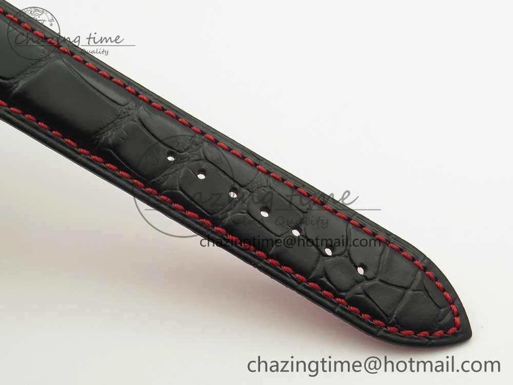 Konstantin Chaykin Joker SS White Joker Dial on Black Leather Strap NH35A