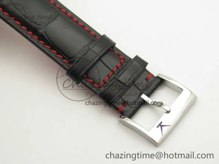 Konstantin Chaykin Joker SS White Joker Dial on Black Leather Strap NH35A