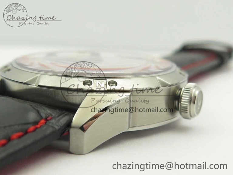 Konstantin Chaykin Joker SS White Joker Dial on Black Leather Strap NH35A