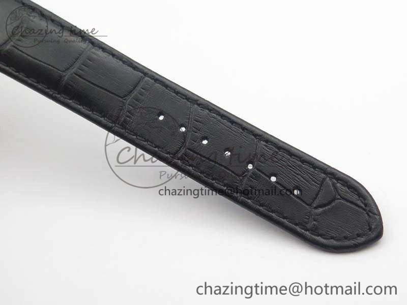 L.U.C 168544-3002 SS FKF 1:1 Best Edition Silver Dial On Black Leather Strap L.U.C 1.010.