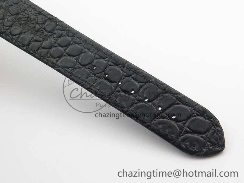 L.U.C 168544-3002 SS FKF 1:1 Best Edition Silver Dial On Black Leather Strap L.U.C 1.010.