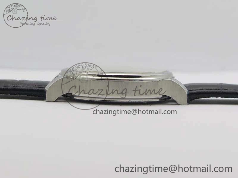 L.U.C 168544-3002 SS FKF 1:1 Best Edition Silver Dial On Black Leather Strap L.U.C 1.010.