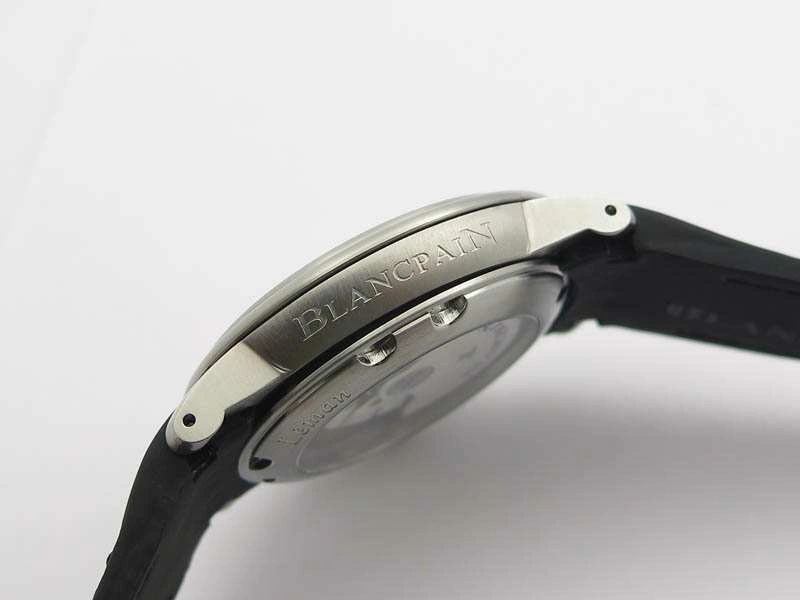 LEMAN 2850B SS 1:1 Best Edition Black Dial On Black Rubber Strap Cal.6950