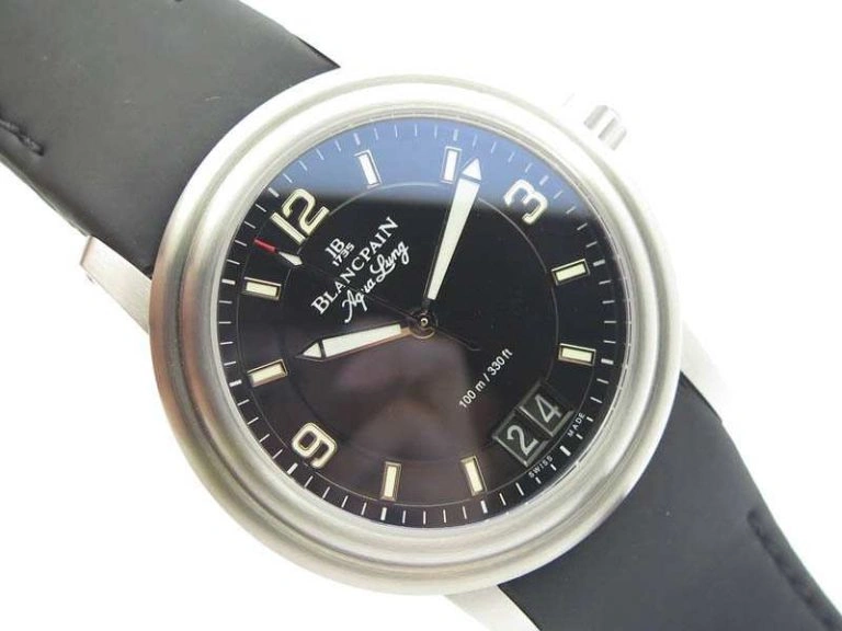 LEMAN 2850B SS 1:1 Best Edition Black Dial On Black Rubber Strap Cal.6950