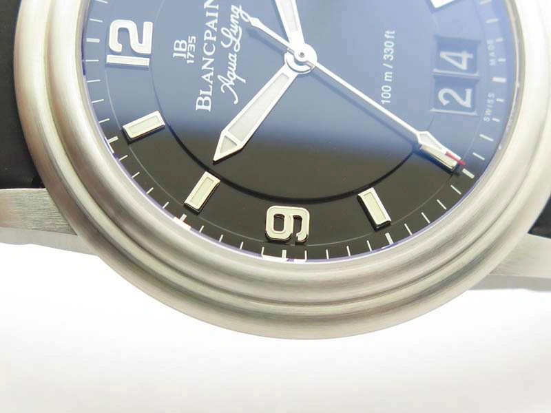 LEMAN 2850B SS 1:1 Best Edition Black Dial On Black Rubber Strap Cal.6950