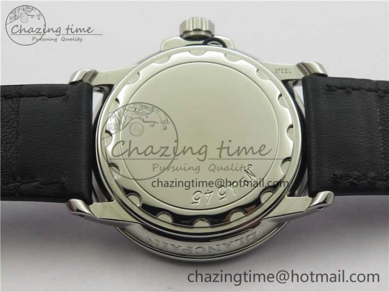 LEMAN Automatic SS 3AF Best Edition Black Dial on Black Leather Strap MIYOTA 9015