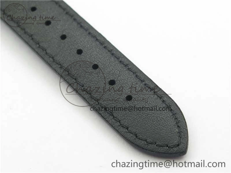 LEMAN Automatic SS 3AF Best Edition Black Dial on Black Leather Strap MIYOTA 9015