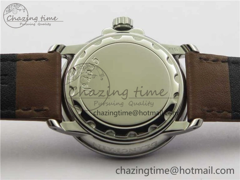 LEMAN Automatic SS 3AF Best Edition Black Dial on Brown Leather Strap MIYOTA 9015