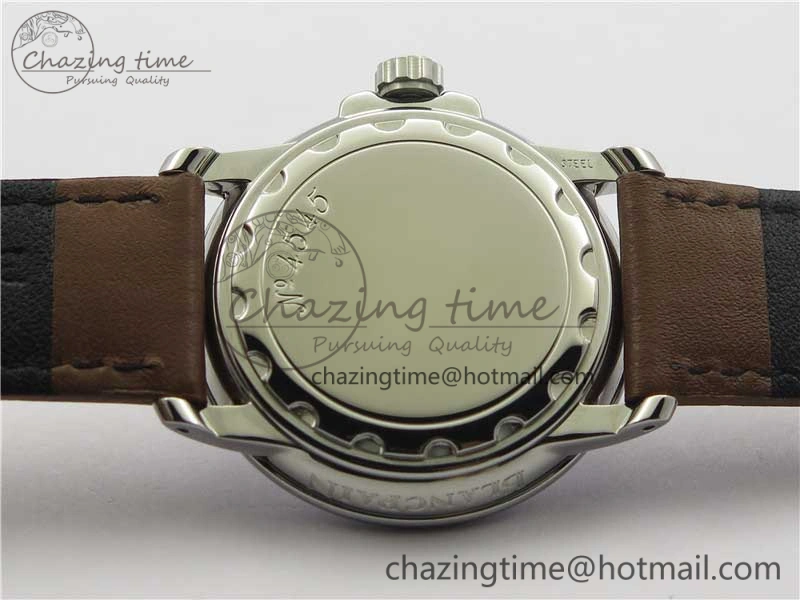 LEMAN Automatic SS 3AF Best Edition Black Dial on Brown Leather Strap MIYOTA 9015
