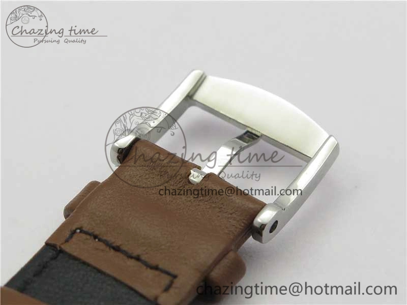 LEMAN Automatic SS 3AF Best Edition Black Dial on Brown Leather Strap MIYOTA 9015