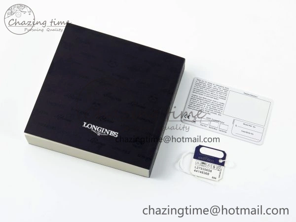 LONGINES BOXSET WITH CARD & PAPERS