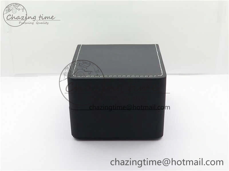 Ladies’ De Ville Trésor Diamond SS 3AF 1:1 Best Edition Black MOP Dial On Black Leather Strap Swiss Quartz