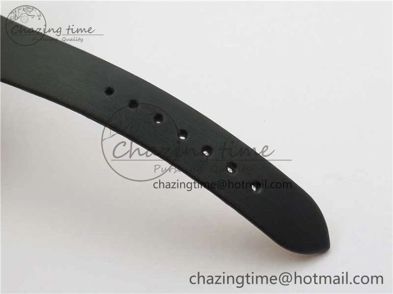 Ladies’ De Ville Trésor Diamond SS 3AF 1:1 Best Edition White Dial Black Markers On Black fabric strap Swiss Quartz