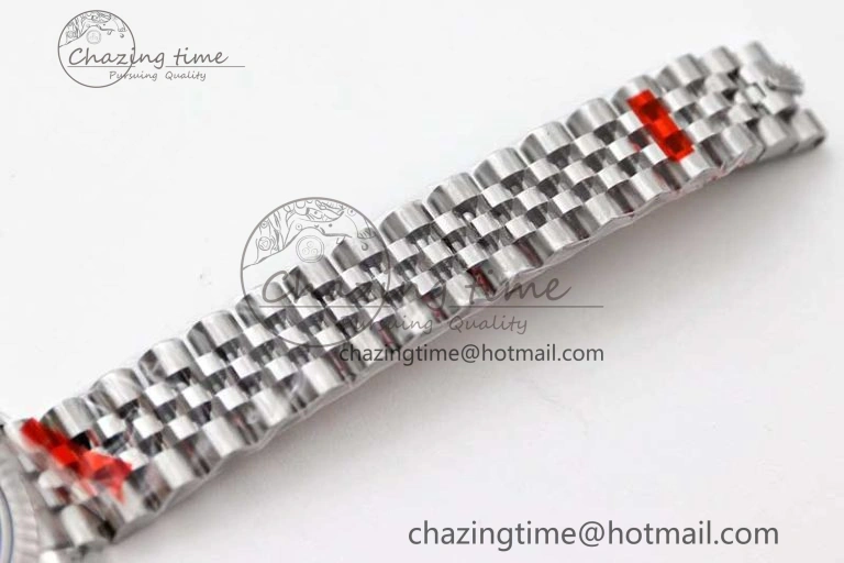 Lady DateJust 28 SS TWF 1:1 Best Edition 904L Steel Pink Dial Roman Markers on President Bracelet NH05