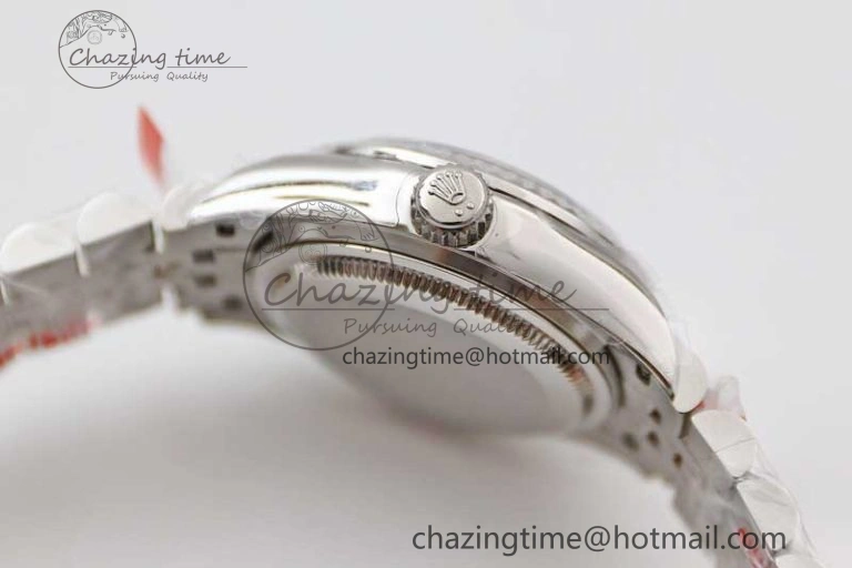 Lady DateJust 28 SS TWF 1:1 Best Edition 904L Steel Pink Dial Roman Markers on President Bracelet NH05