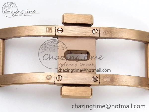 Lady Royal Oak 33mm 67651 RG ZF 1:1 Best Edition RG Textured Dial on RG Bracelet RONDA Quartz