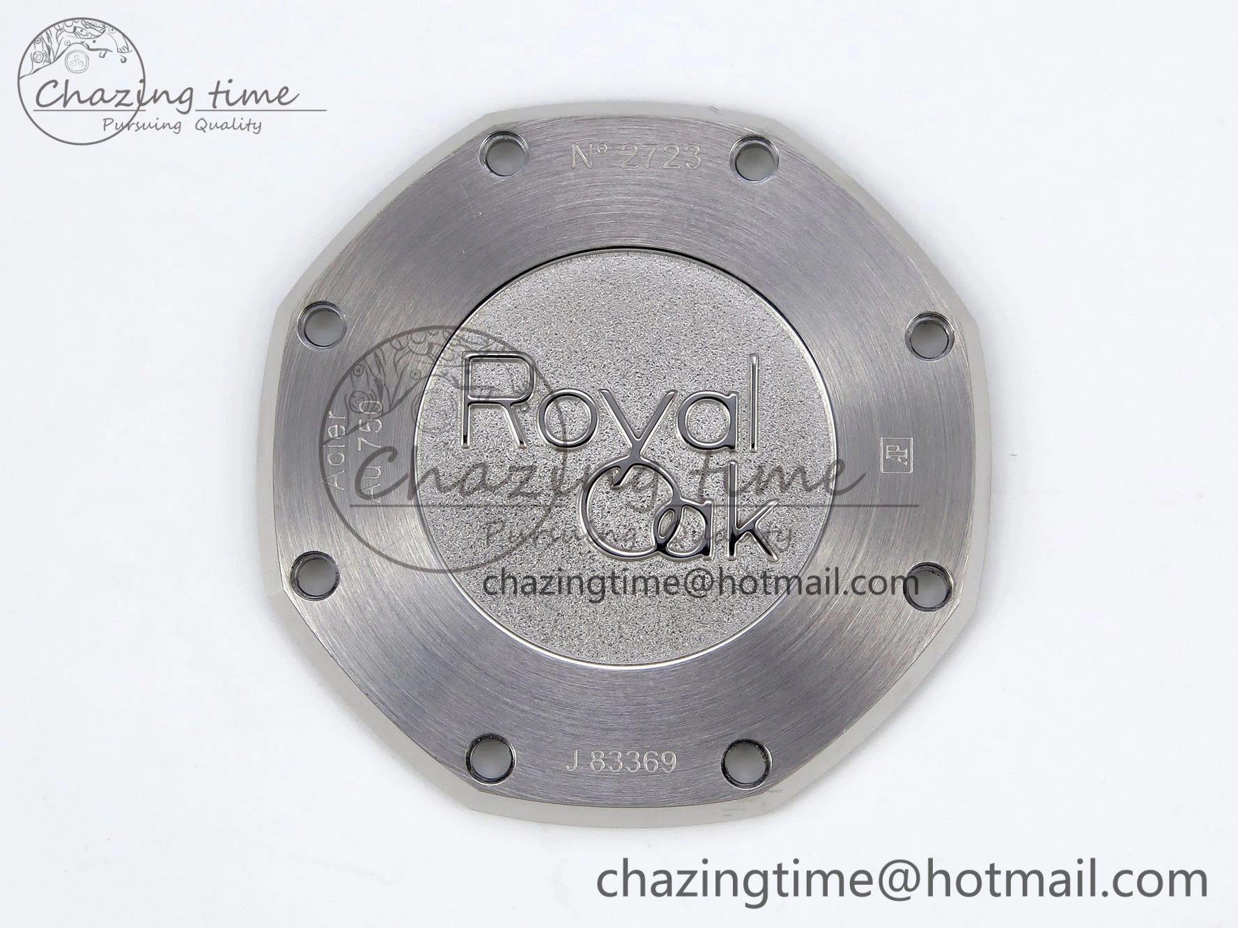 Lady Royal Oak 33mm 67651 SS RG ZF 1:1 Best Edition White Textured Dial on SS RG Bracelet RONDA Quartz