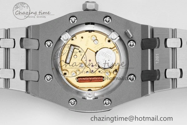 Lady Royal Oak 33mm SS JJF 1:1 Best Edition Cream Dial on SS Bracelet ETA Quartz
