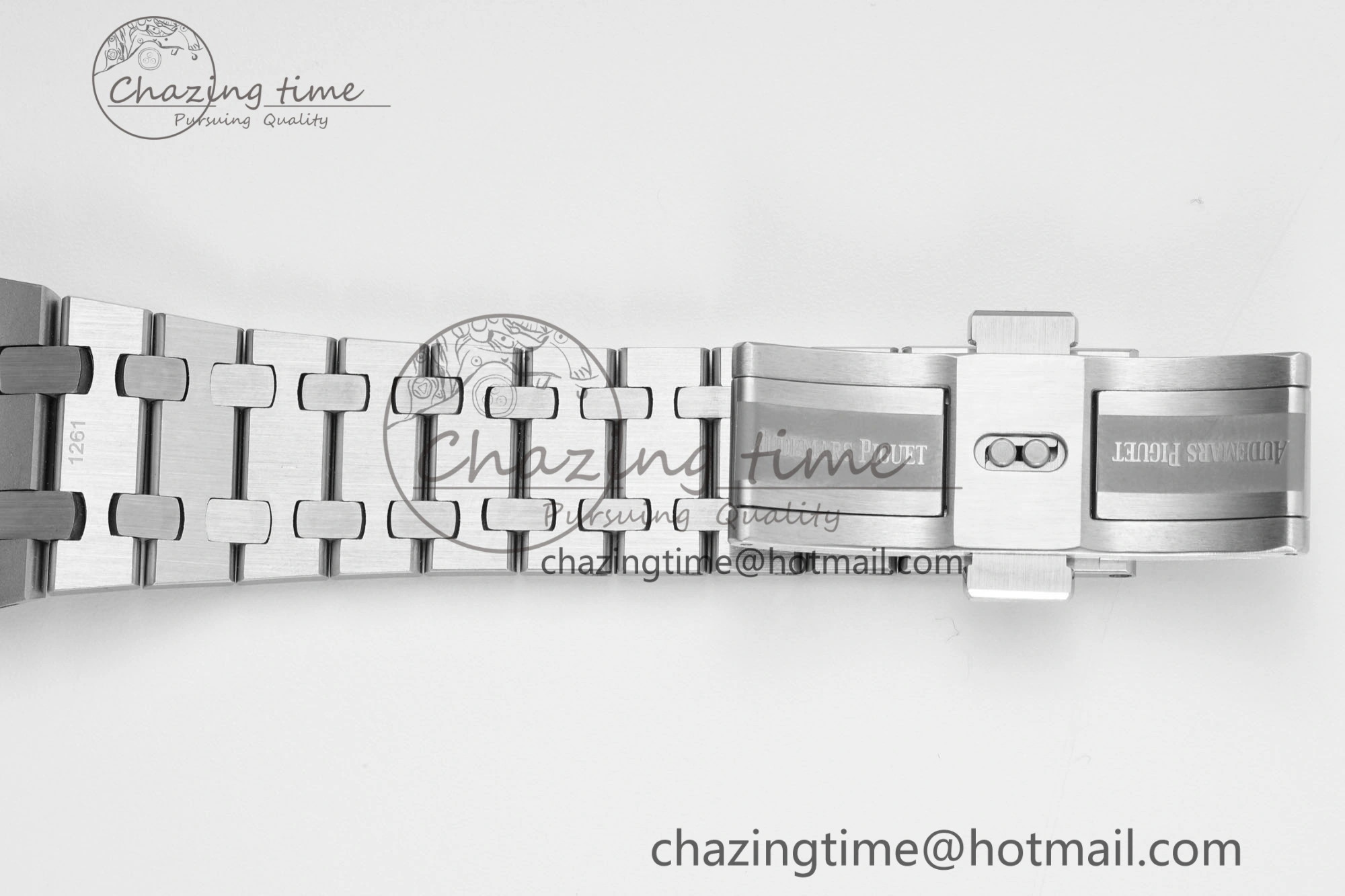 Lady Royal Oak 33mm SS JJF 1:1 Best Edition Cream Dial on SS Bracelet ETA Quartz