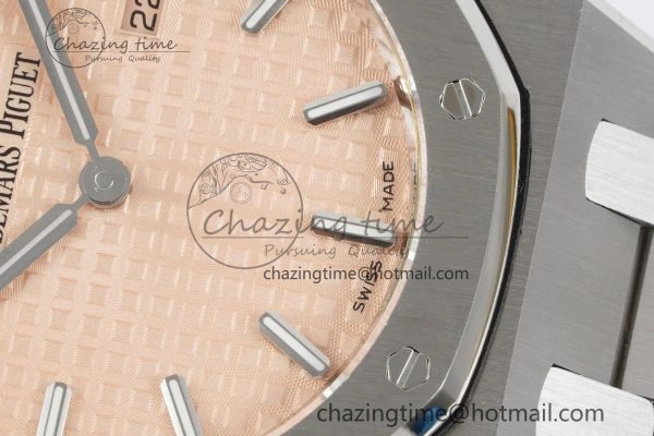 Lady Royal Oak 33mm SS JJF 1:1 Best Edition Cream Dial on SS Bracelet ETA Quartz