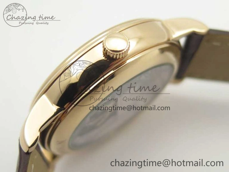 Le Brassus Carrousel Erotic Timepiece RG White Dial on Brown Leather Strap A23J