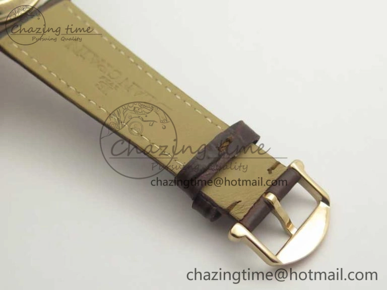 Le Brassus Carrousel Erotic Timepiece RG White Dial on Brown Leather Strap A23J