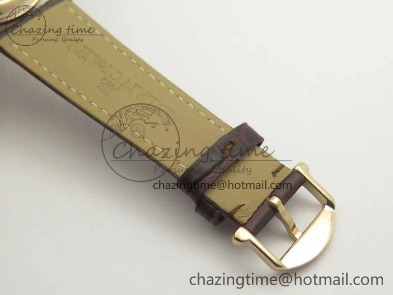 Le Brassus Carrousel Erotic Timepiece RG White Dial on Brown Leather Strap A23J
