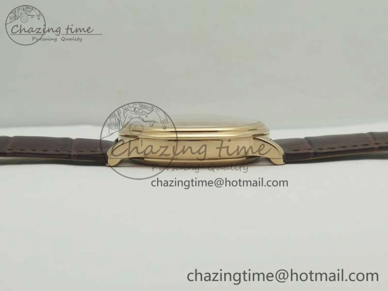Le Brassus Carrousel Erotic Timepiece RG White Dial on Brown Leather Strap A23J
