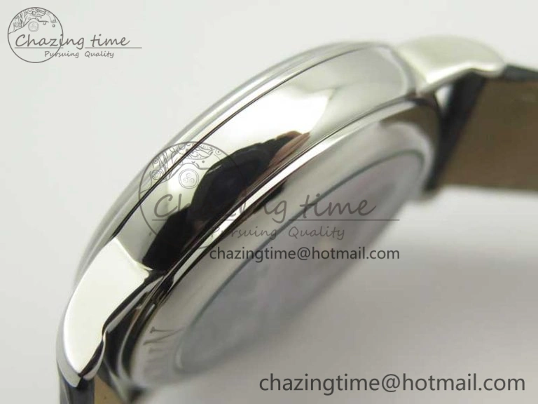Le Brassus Carrousel Erotic Timepiece SS White Dial on Black Leather Strap A23J