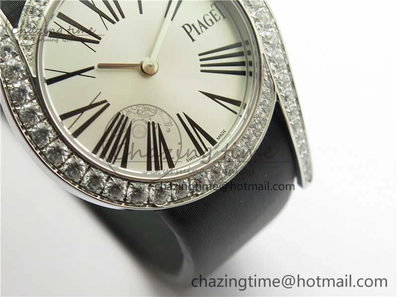 Limelight Gala G0A38160 32mm SS ZF 1:1 Best Edition Silver Dial On Leather Strap Siwss Quartz