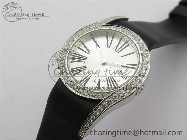 Limelight Gala G0A38160 32mm SS ZF 1:1 Best Edition Silver Dial On Leather Strap Siwss Quartz