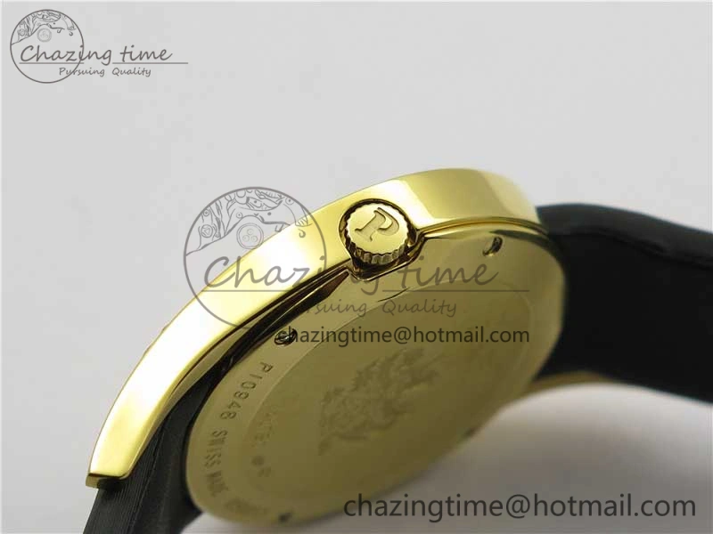Limelight Gala G0A38160 32mm YG ZF 1:1 Best Edition Silver Dial On Leather Strap Siwss Quartz