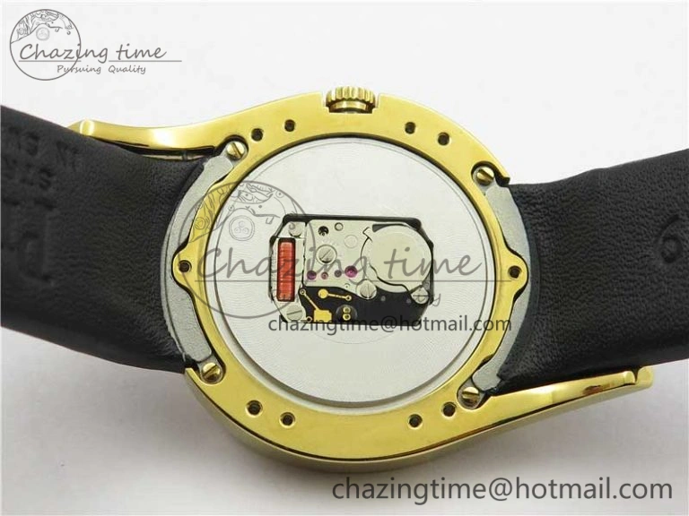 Limelight Gala G0A38160 32mm YG ZF 1:1 Best Edition Silver Dial On Leather Strap Siwss Quartz