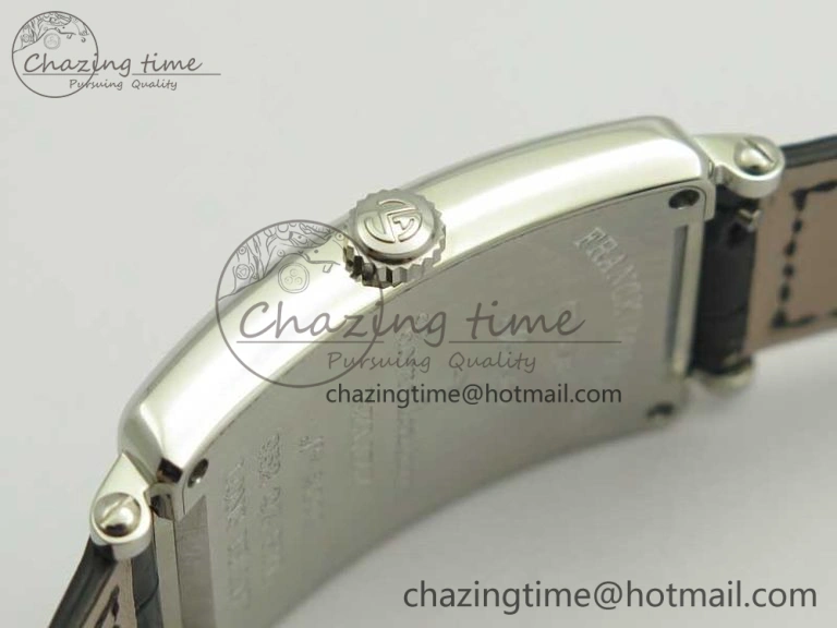 Long Island 952QZ SS GF 1:1 Best Edition On Leather Strap Swiss Quartz