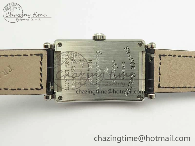 Long Island 952QZ SS GF 1:1 Best Edition On Leather Strap Swiss Quartz