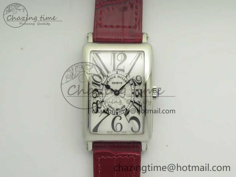 Long Island 952QZ SS GF 1:1 Best Edition On Leather Strap Swiss Quartz
