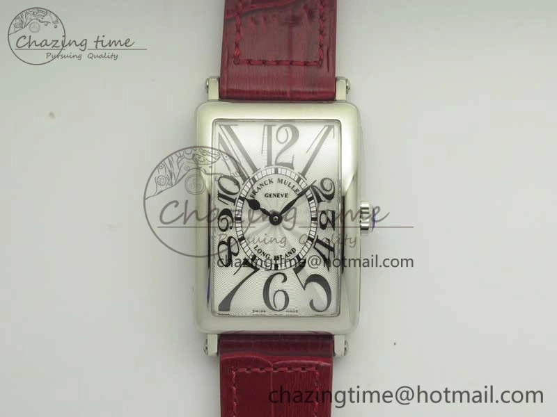 Long Island 952QZ SS GF 1:1 Best Edition On Leather Strap Swiss Quartz