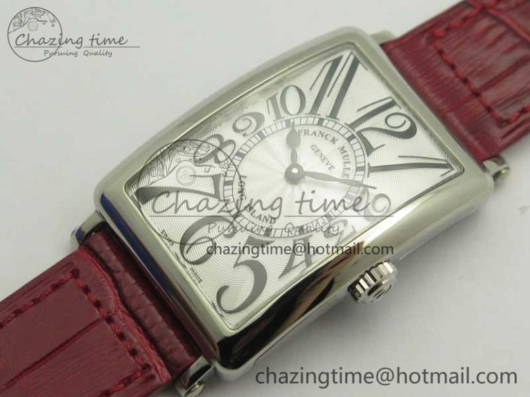 Long Island 952QZ SS GF 1:1 Best Edition On Leather Strap Swiss Quartz